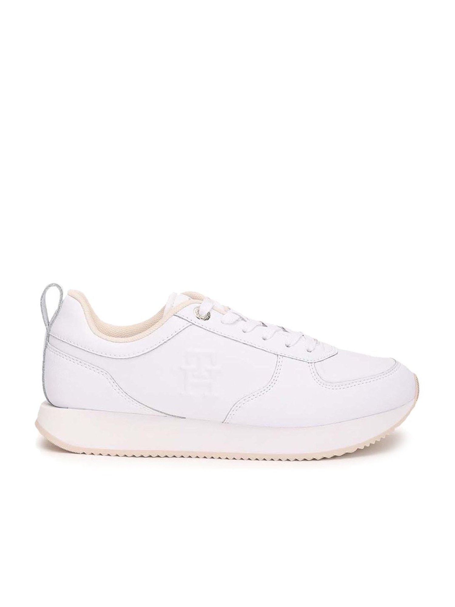 Tommy Hilfiger Women's White Casual Sneakers