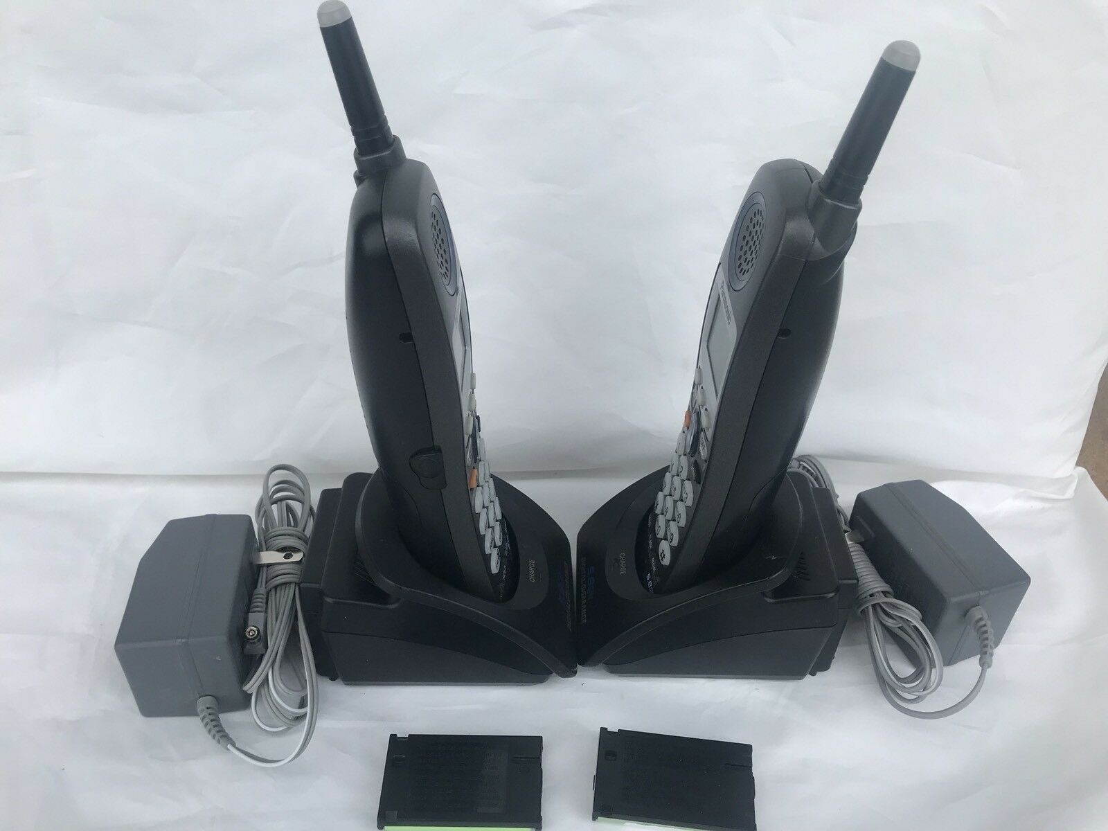 2 Panasonic KX-TGA650B 5.8GHZ Expandable 2Line Handset FOR KX-TG6500B KX-TG6502B
