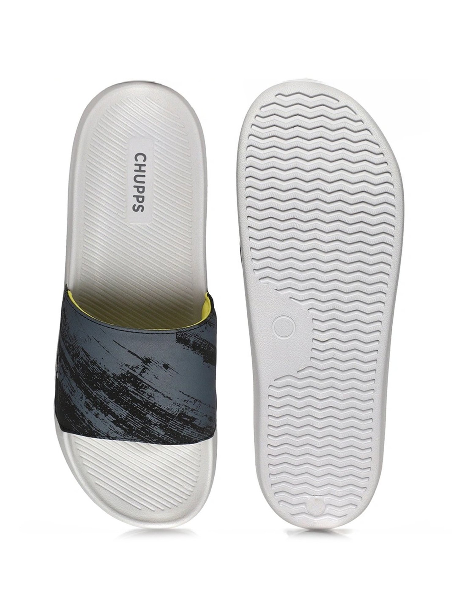 Chupps Men's Roadster AirSoft Stone Grey Slides