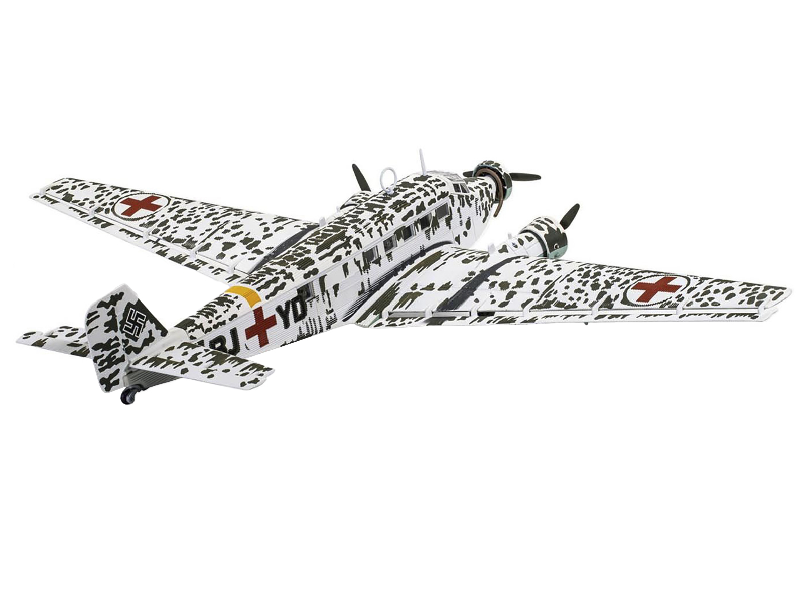 Grumman F-14 Tomcat Fighter Aircraft "VF-32 The Swordsmen" and Section D of USS Enterprise (CVN-65) Aircraft Carrier Display Deck "Legendary F-14 Tomcat" Series 1/200 Diecast Model by Forces of Valor