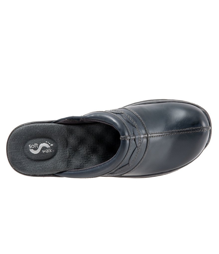 SoftWalk Abby Leather Clogs