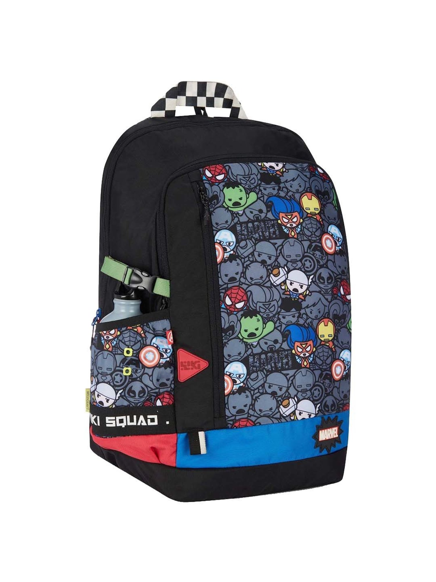 Wiki 30.5 Ltrs Black Medium Backpack