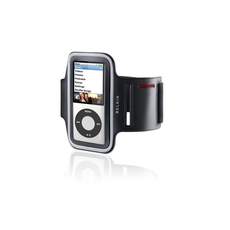 Dual-Fit Armband for iPod nano 4G (Black)