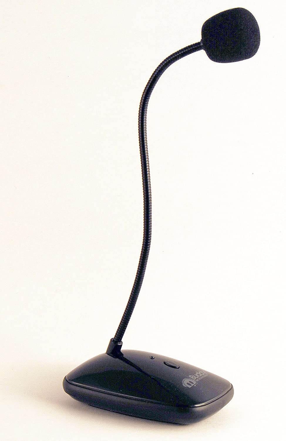 Buddy DesktopMini 7G - Black - USB Desktop Microphone w/ Optional Push-To-Talk Functionality