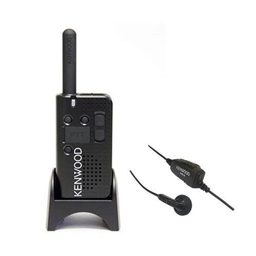 Kenwood PKT-23K Earbud Headset Bundle Walkie Talkie - Two Way Radio