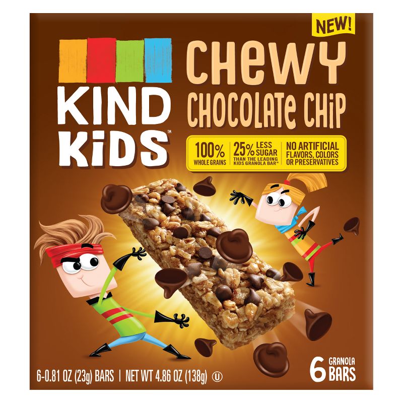 KIND Kid's Chewy Chocolate Chip Granola Bars - 4.86oz