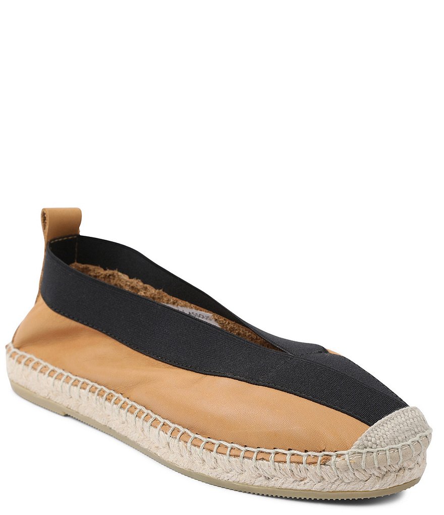 Andre Assous Lulu Leather Slip-On Espadrilles