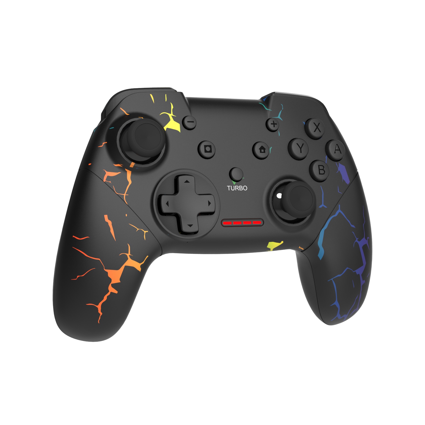 X Rocker Gaming Asymmetrical Wired Controller for use with Nintendo Switch, Black