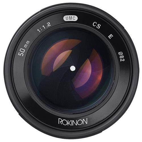 Rokinon 50mm f/1.2 Manual Focus Lens for Canon EOS M Series Cameras - Black