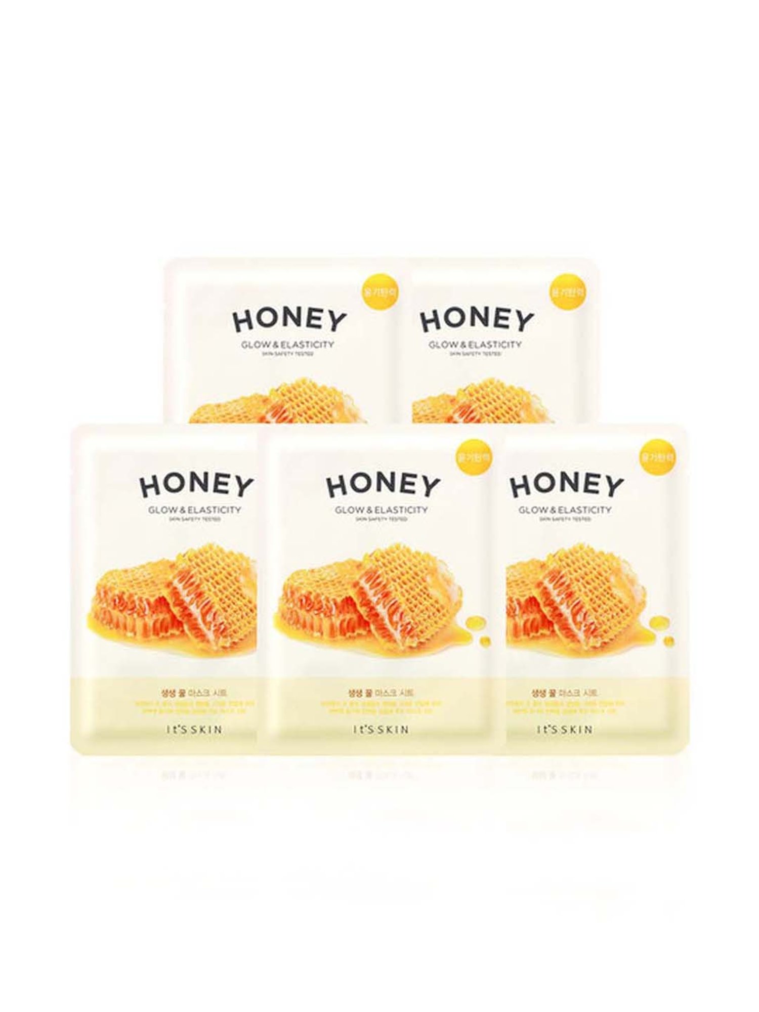 It's Skin The Fresh Mask Sheet -Honey (Set of 5) - 20 ml