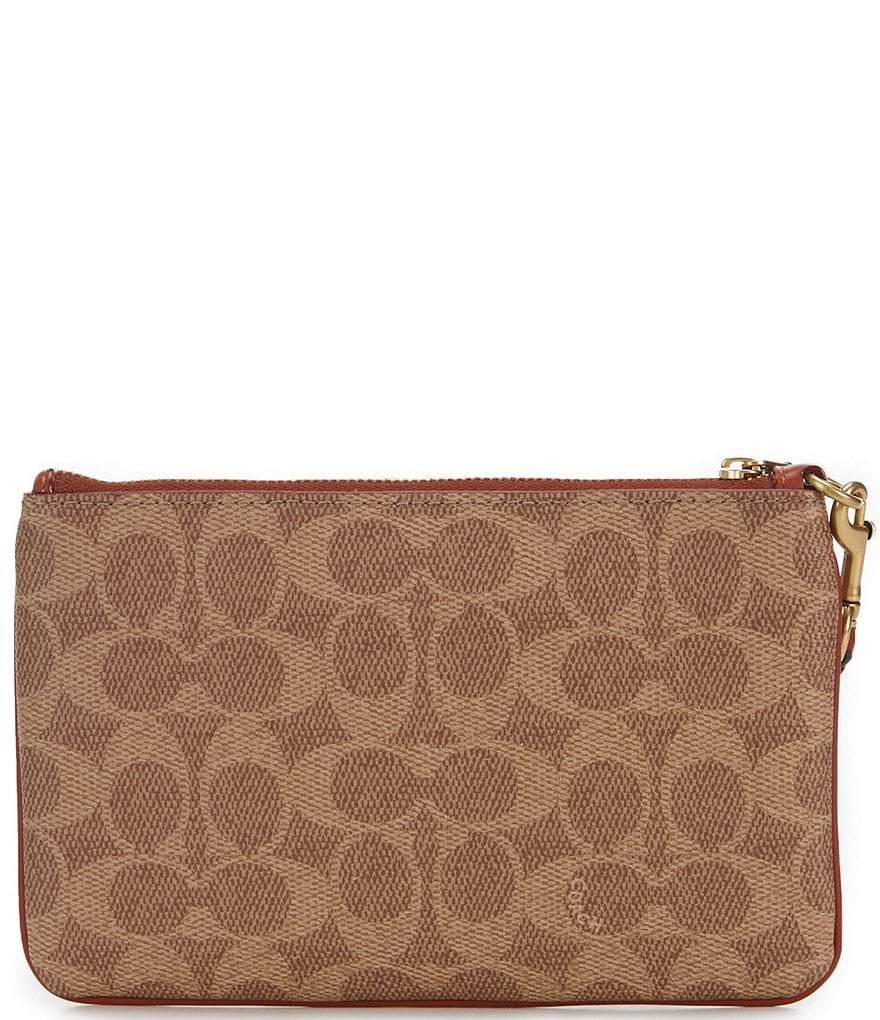 HOBO Link Leather Zip Wristlet