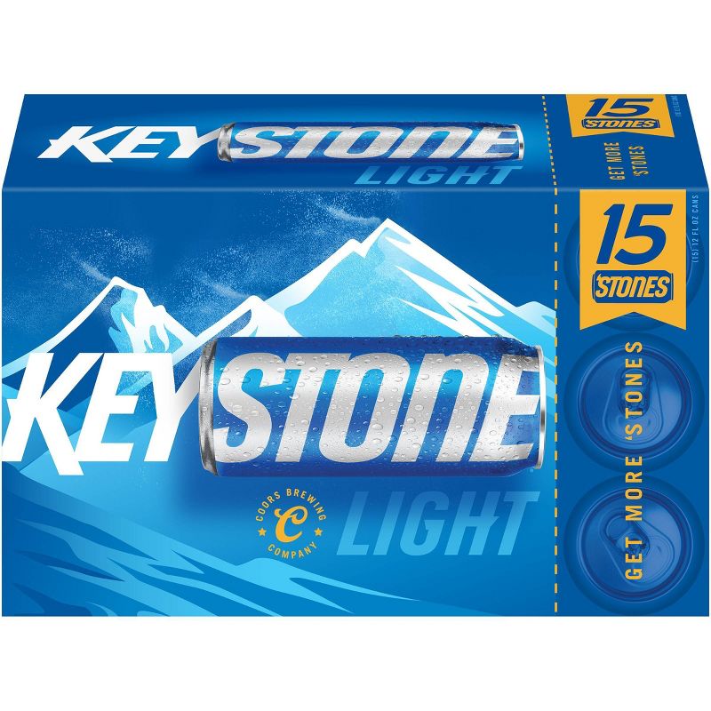 Keystone Light Beer - 15pk/12 fl oz Cans
