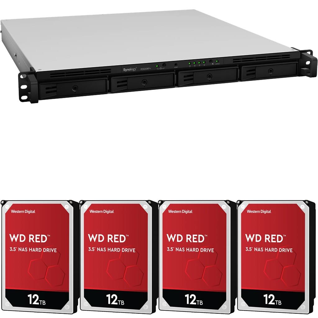 Synology RS820RP+ 4-Bay RackStation NAS with 8TB (4x2TB) of Western Digital RED NAS Drives Fully Assembled Tested By CustomTechSales