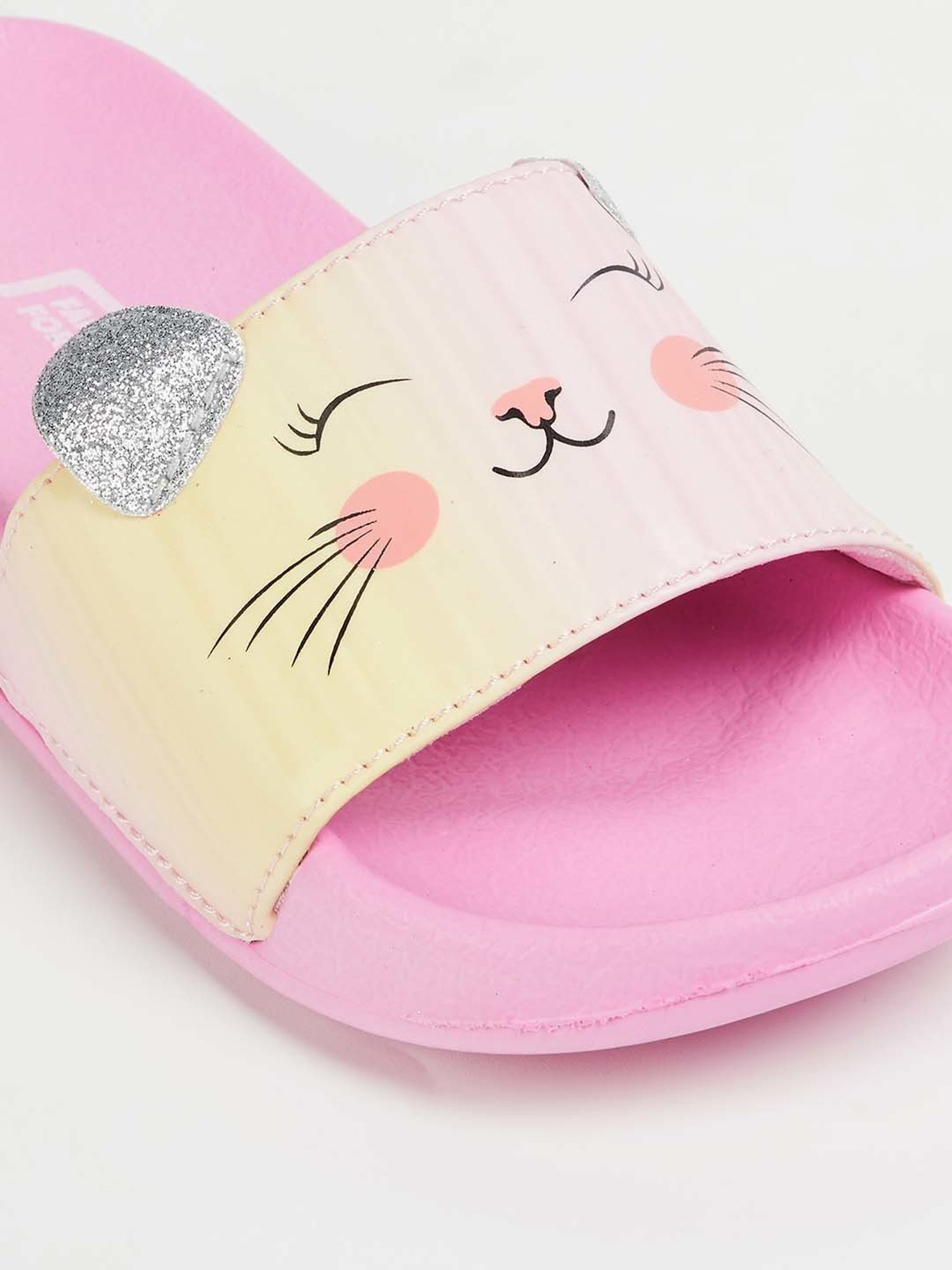 Passion Petals Kids Pink Sling Back Clogs