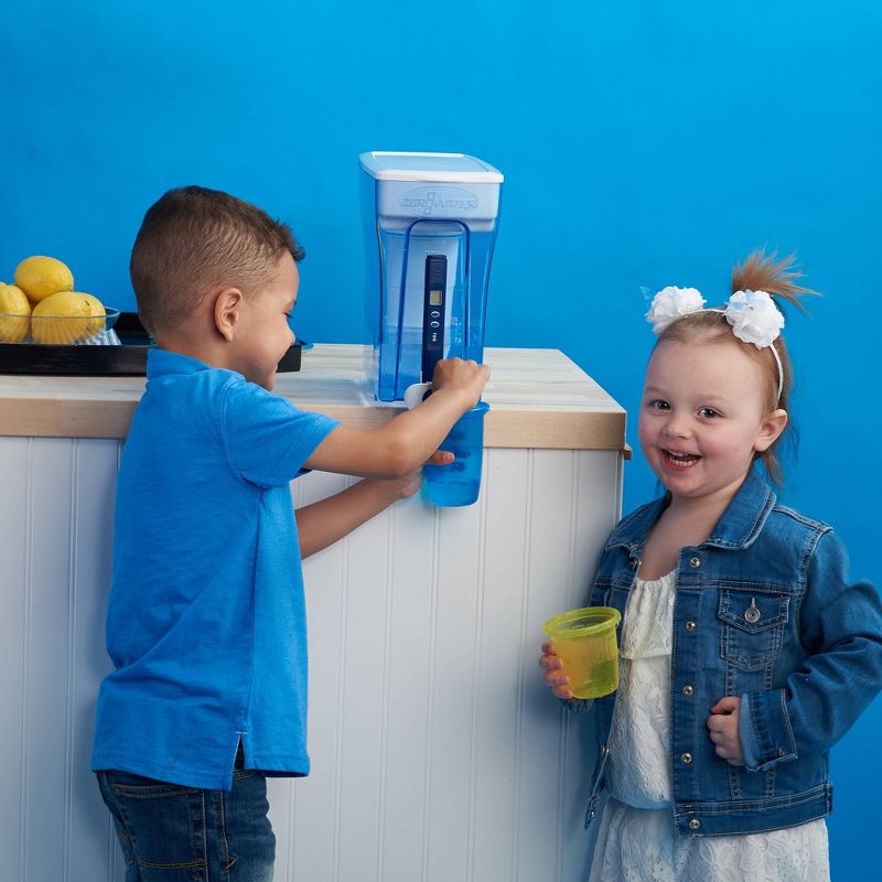 Brita Extra Large 18 Cup UltraMax Water Dispenser and Filter - BPA Free - Black