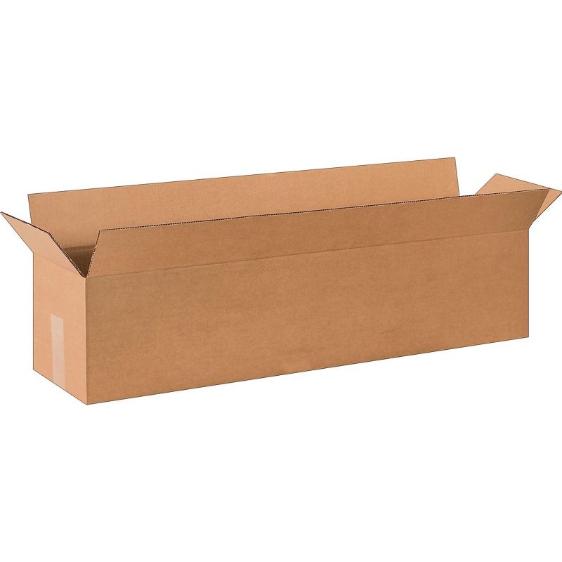 SI Products 36 x 8 x 8 Shipping Boxes, 32 ECT, Brown 360808