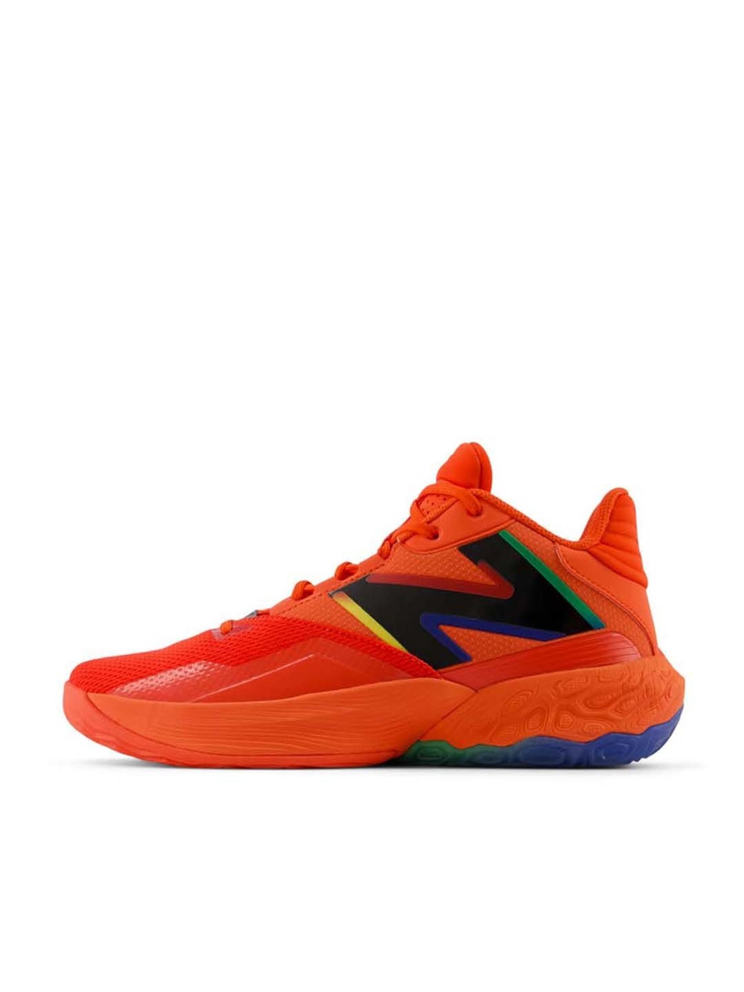 New Balance Men's Fuelcell Orange Basketball Shoes