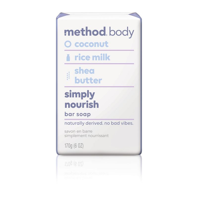 Method Bar Soap Simply Nourish - 6oz