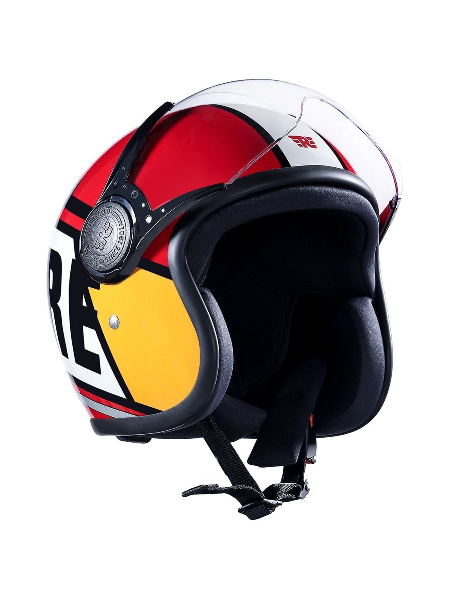 Royal Enfield Red Printed Large Helmet