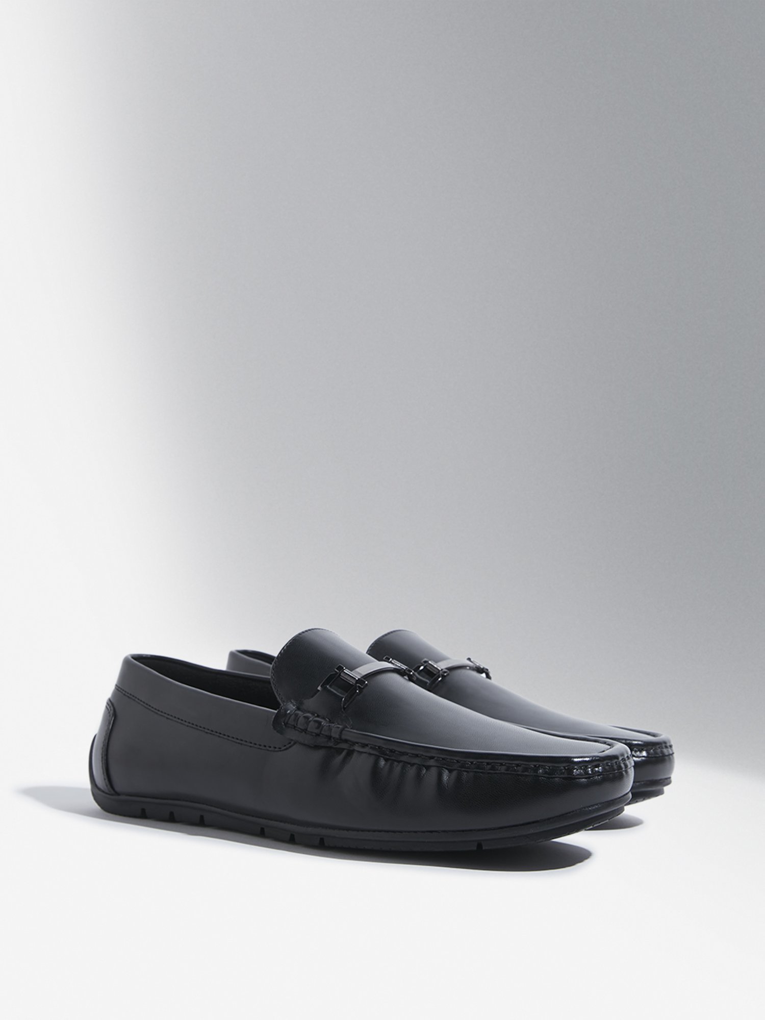 SOLEPLAY by Westside Black Metal-Detailed Loafers