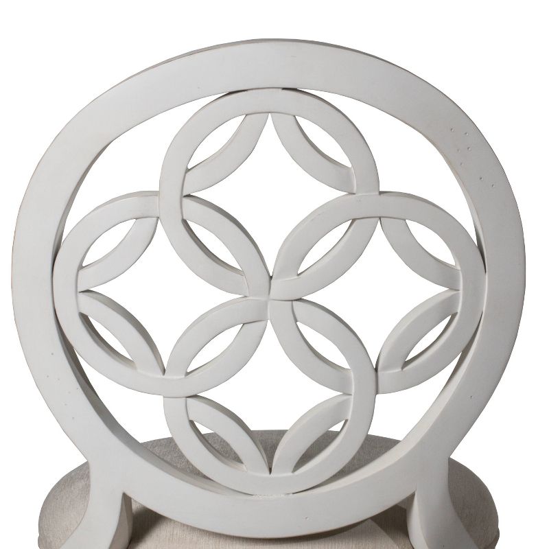 Savona Swivel Counter Height Barstool White - Hillsdale Furniture