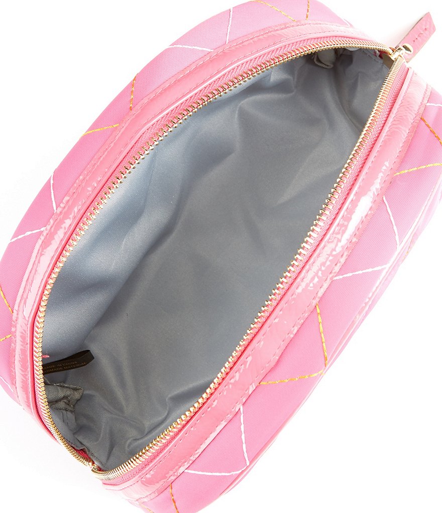 Kate Landry Nylon Dome Cosmetic Bag