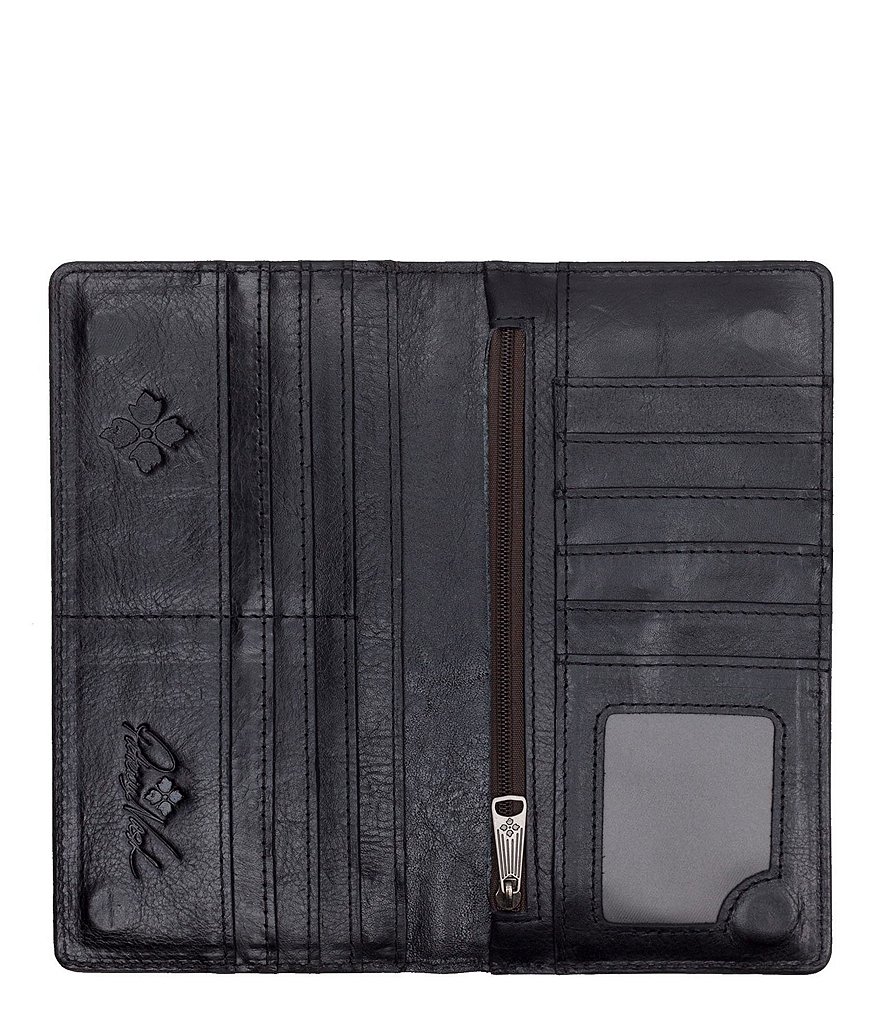 HOBO Link Leather Zip Wristlet