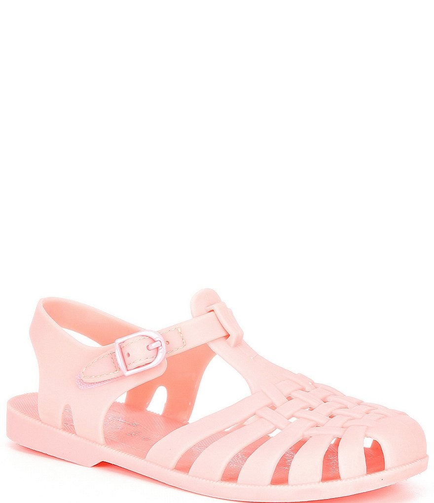 Copper Key Girls' Jelleee Fisherman Sparkle Jelly Sandals (Infant)