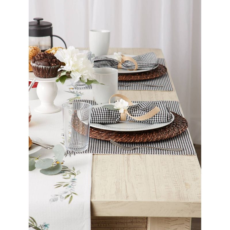 6pk Cotton Bee Kind Reversible Placemats - Design Imports