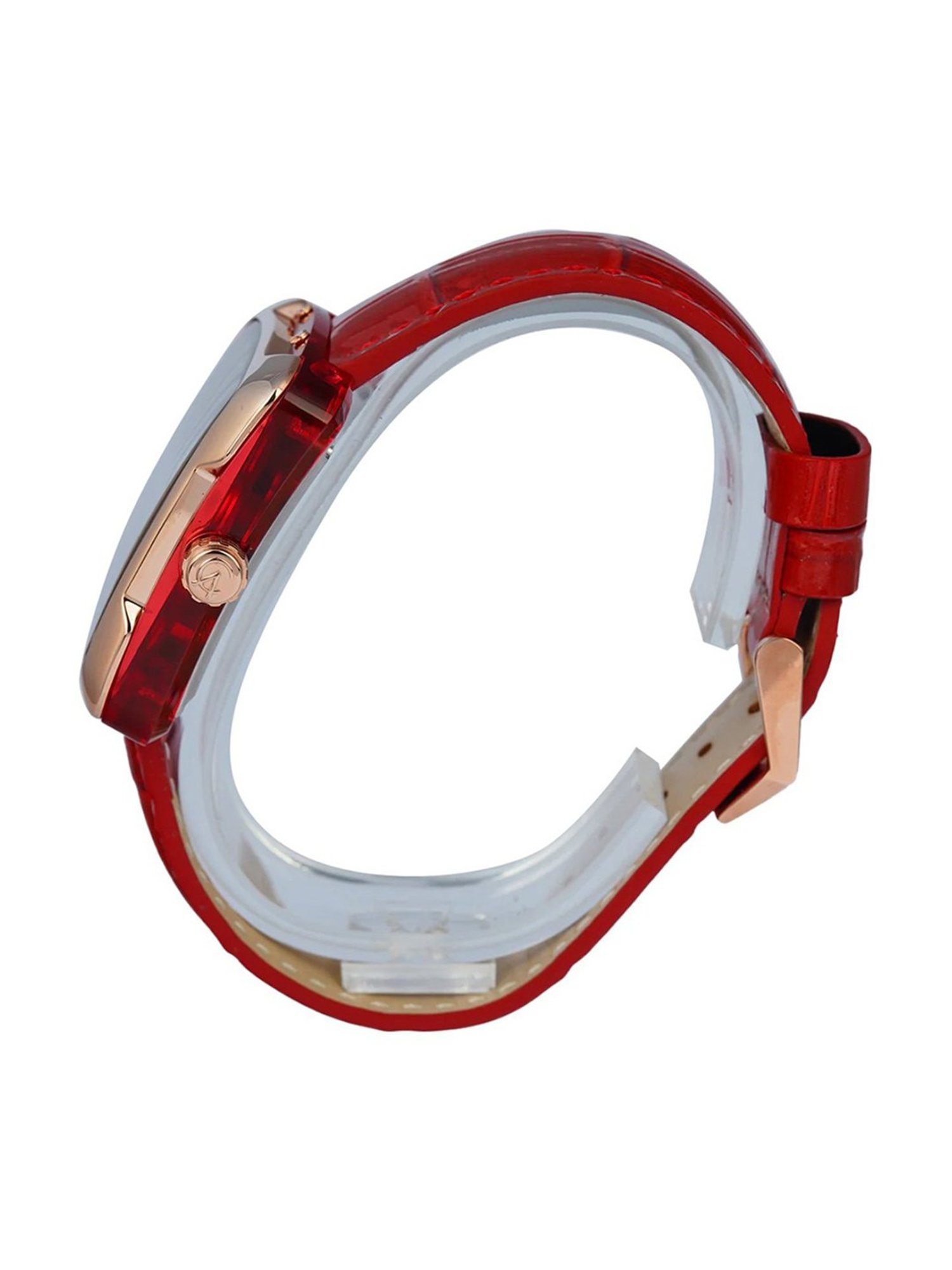 ALEXANDRE CHRISTIE 3030BFLRGRE Passion Multifunction Watch for Women