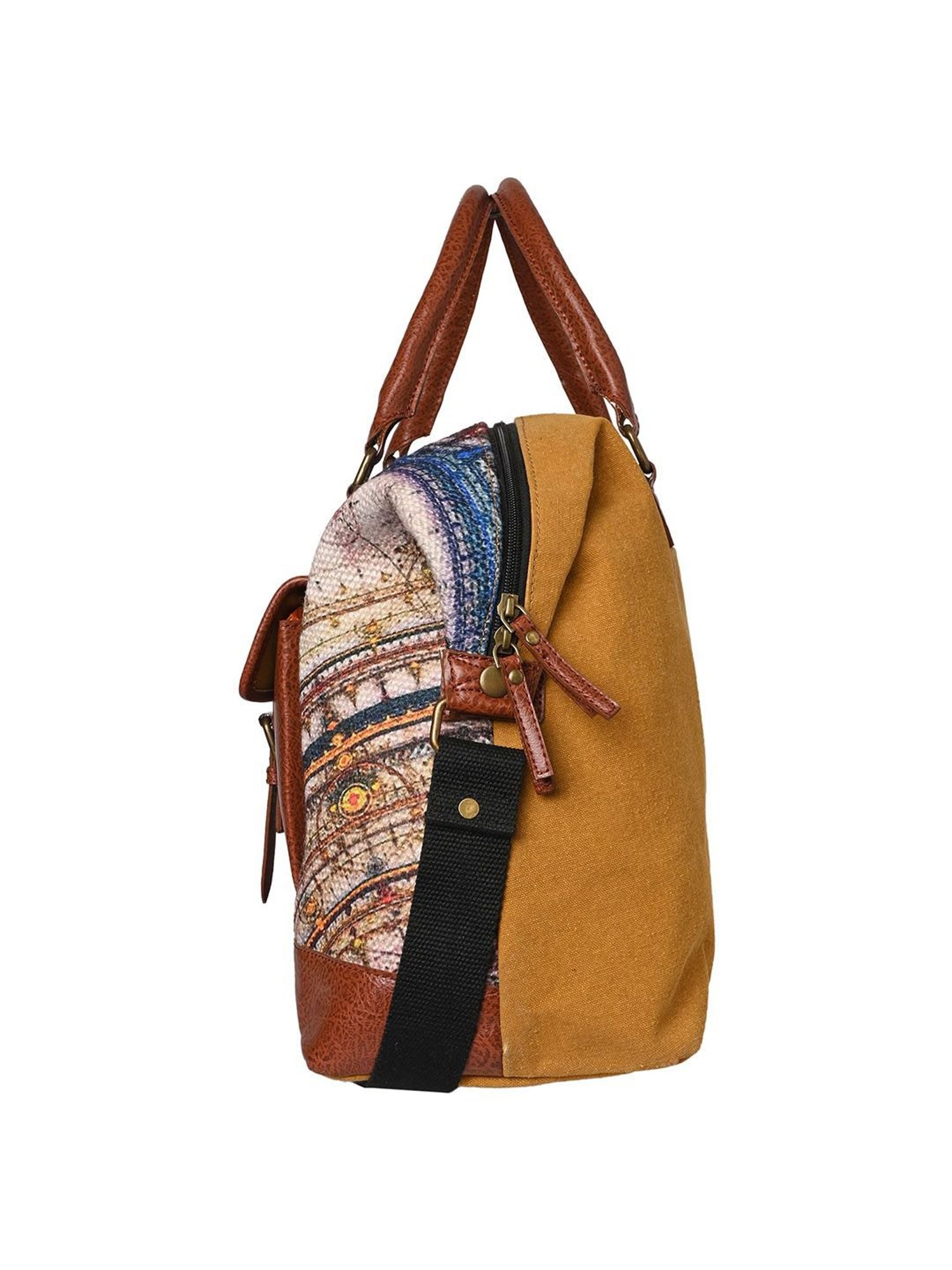 Mona B Astro Multicolor Large Duffle Bag