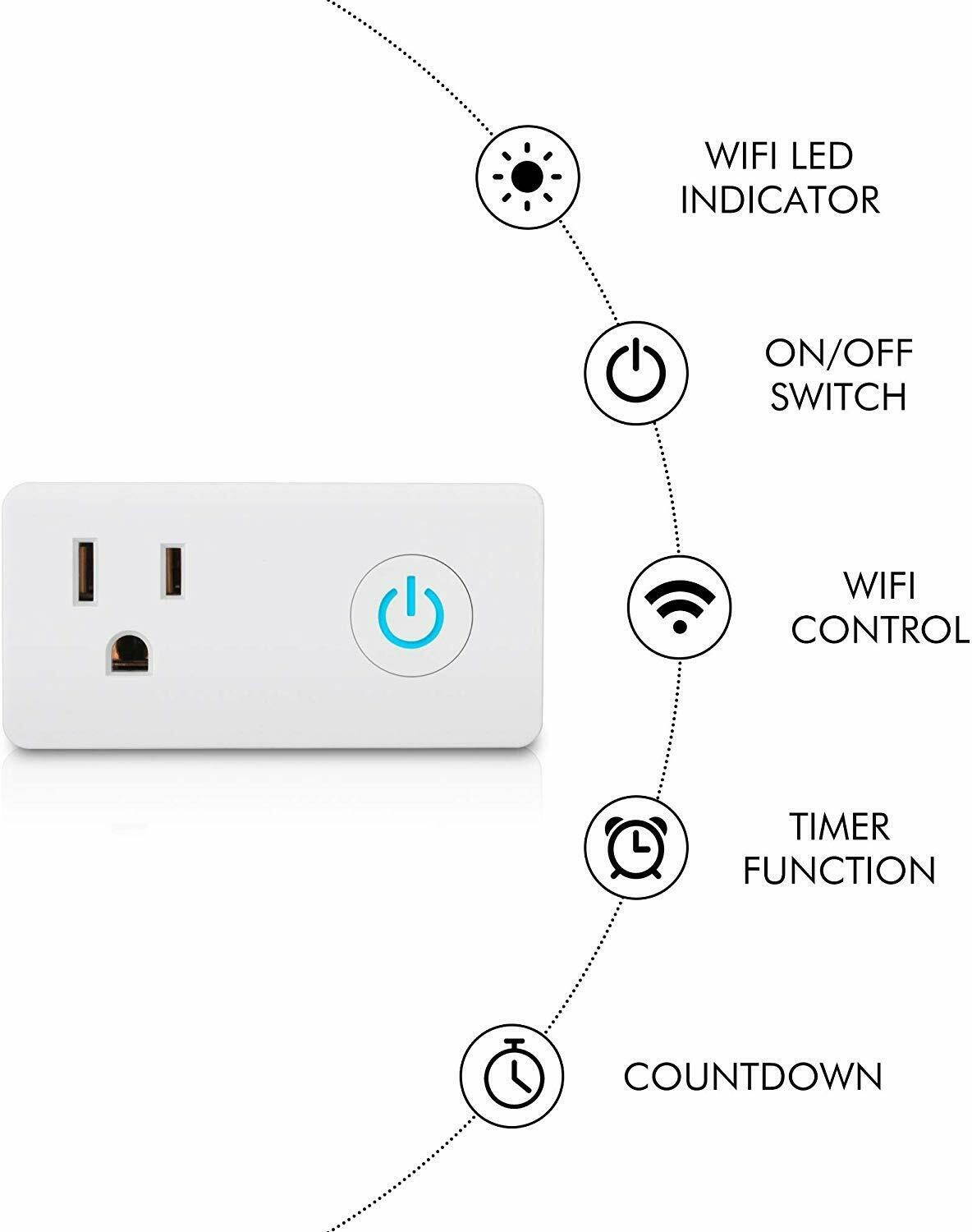 Wireless WiFi Video Doorbell Phone Door Ring Intercom Camera PIR Motion Detect