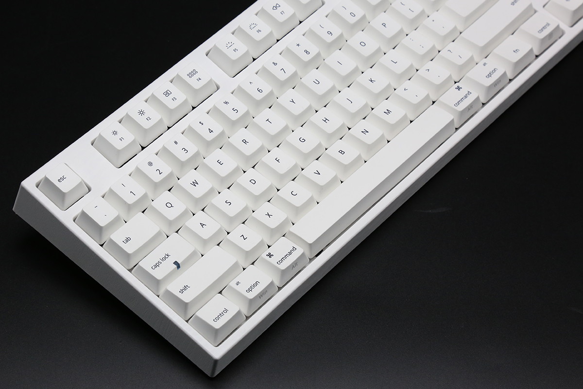 2, 60% Wired/Wireless Mechanical Keyboard (Kailh Box Brown Switch/White Case) - Full Keys Programmable - True RGB Backlit - Tap Arrow Keys - Double Shot PBT Keycaps - NKRO - 1900mAh Battery