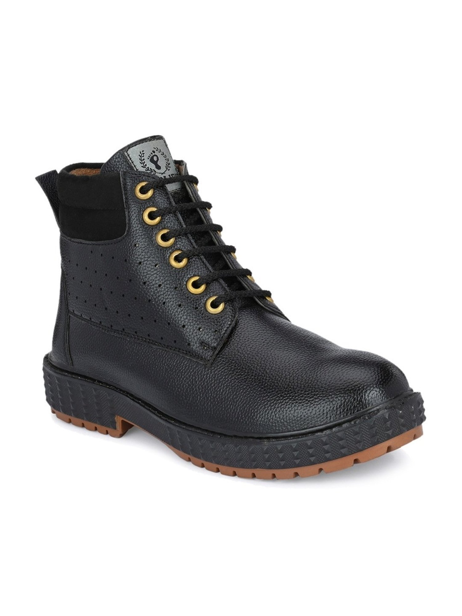 Prolific Men's Black Derby Boots