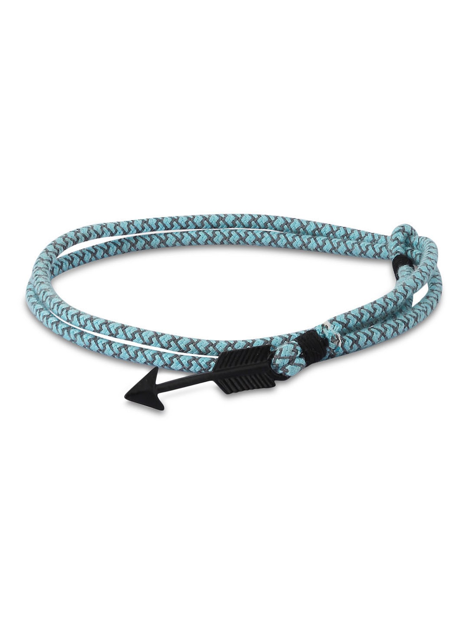 The Bro Code Sky Blue Arrow Bracelet For Men