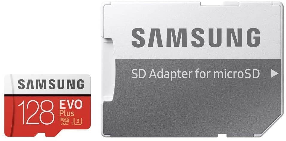 Samsung 128GB EVO Plus Class 10 Micro SDXC with Adapter (MB-MC128GA)