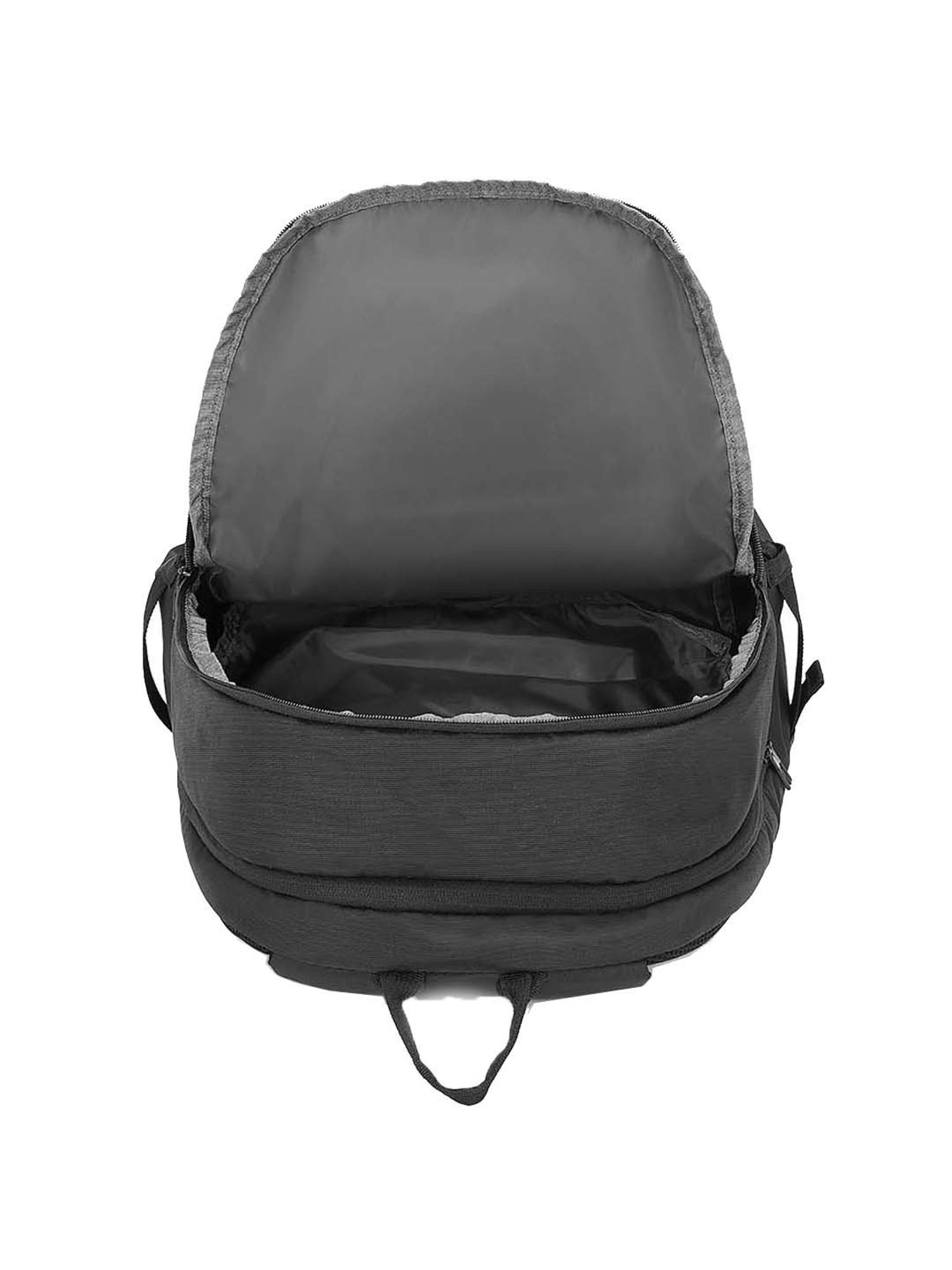 United Colors of Benetton Olivine 9 Ltrs Black Small Laptop Backpack