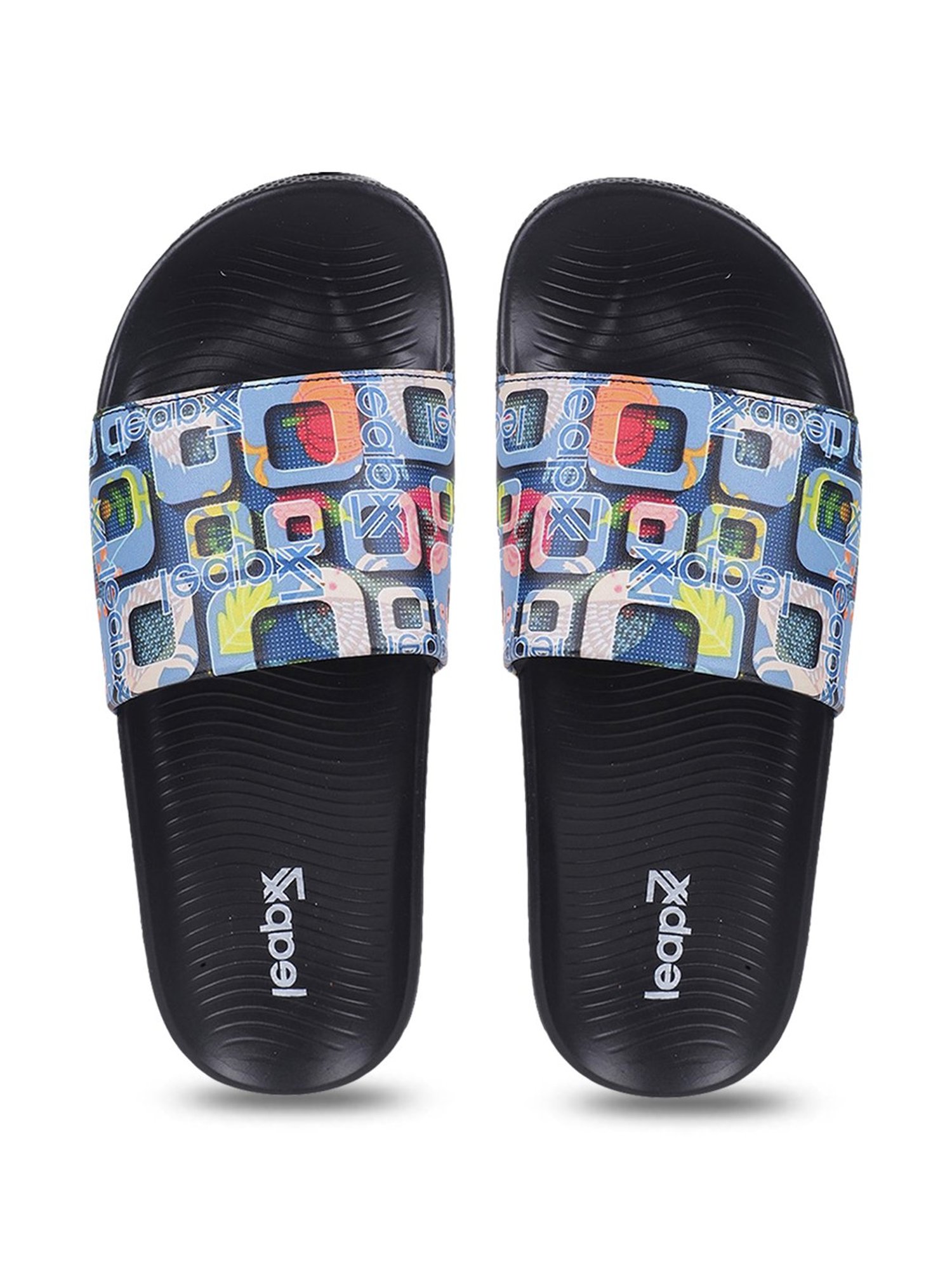 Leap7X by Liberty Women's NITWALK-1L Blue Flip Flops