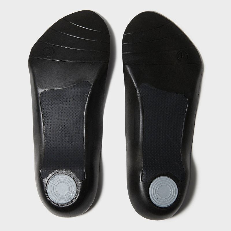 Women's Fab Feet by Foot Petals Plantar Fascia Insoles Cushion Black One Size - 1 pair