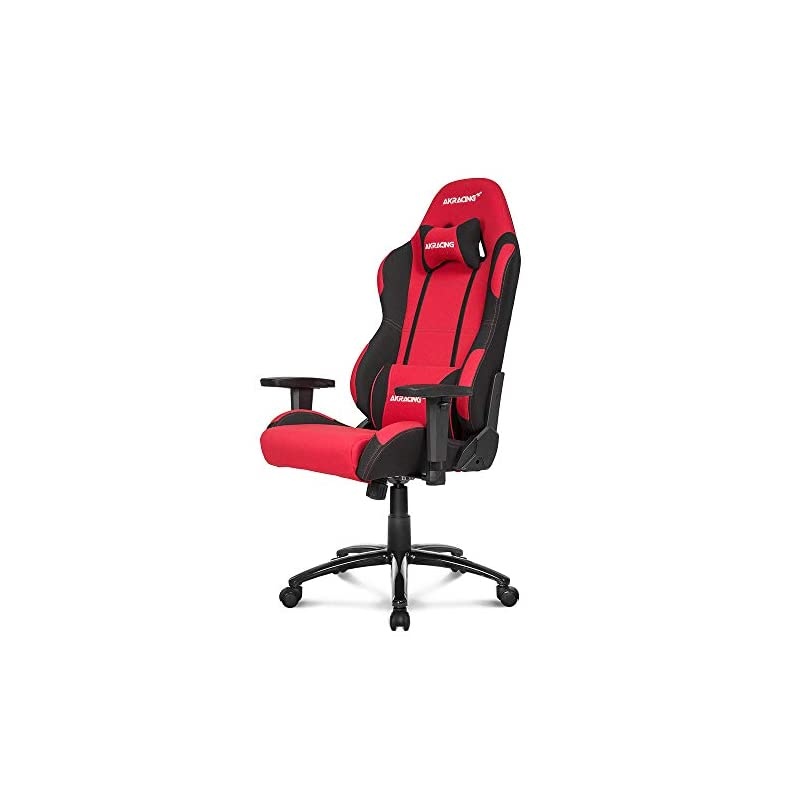 Core Series EX-Wide Gaming Chair with Wide Seat, High and Wide Backrest, Recliner, Swivel, Tilt, Rocker and Seat Height Adjustment Mechanisms with 5/10 warranty - Red/Black