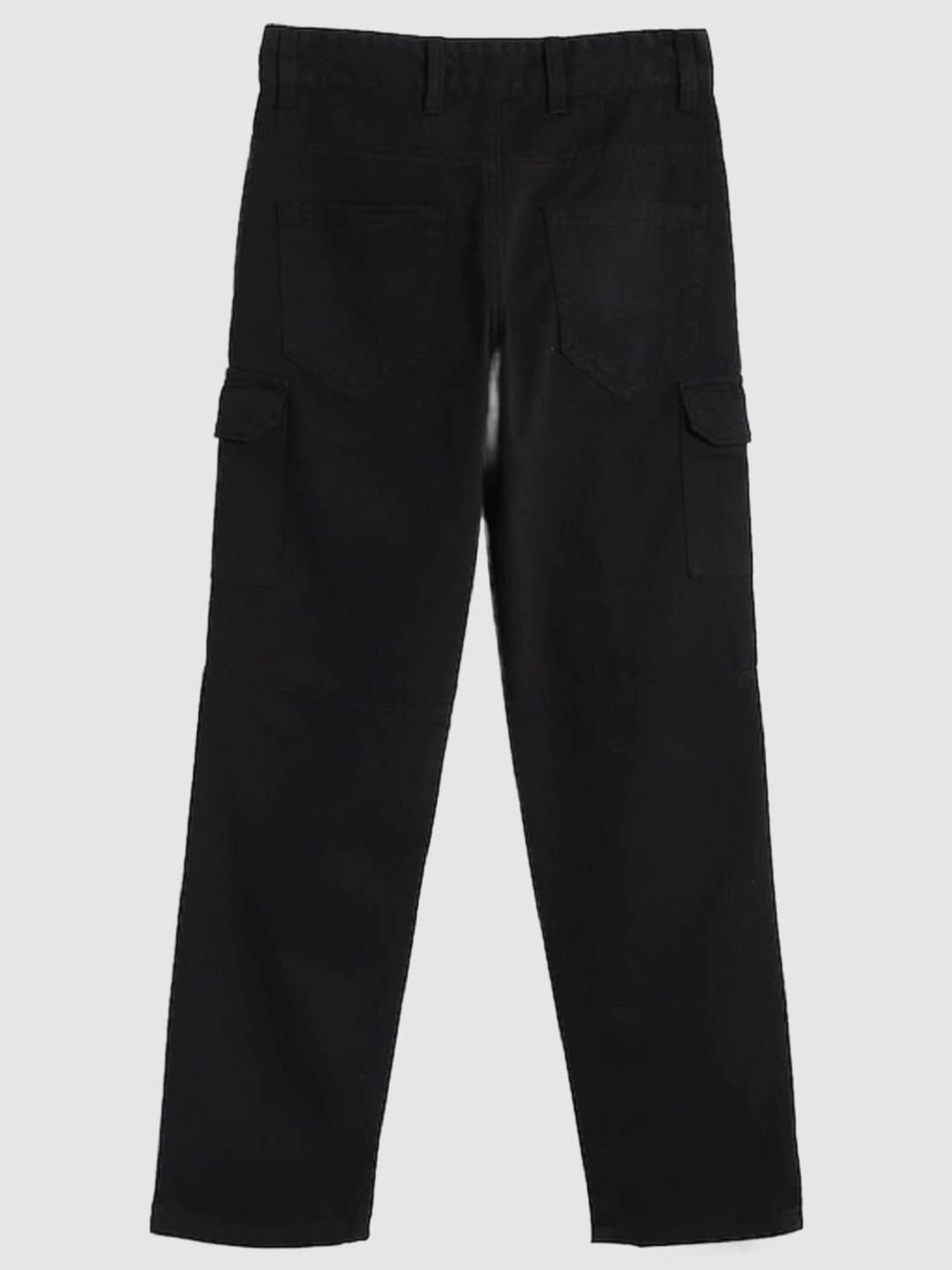 IVOC Boys Black Solid Pants