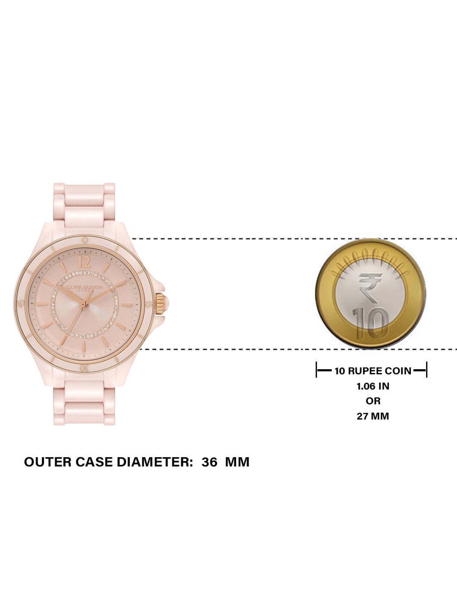 Women's Disney Minnie Mouse Nylon Strap Watch - Red