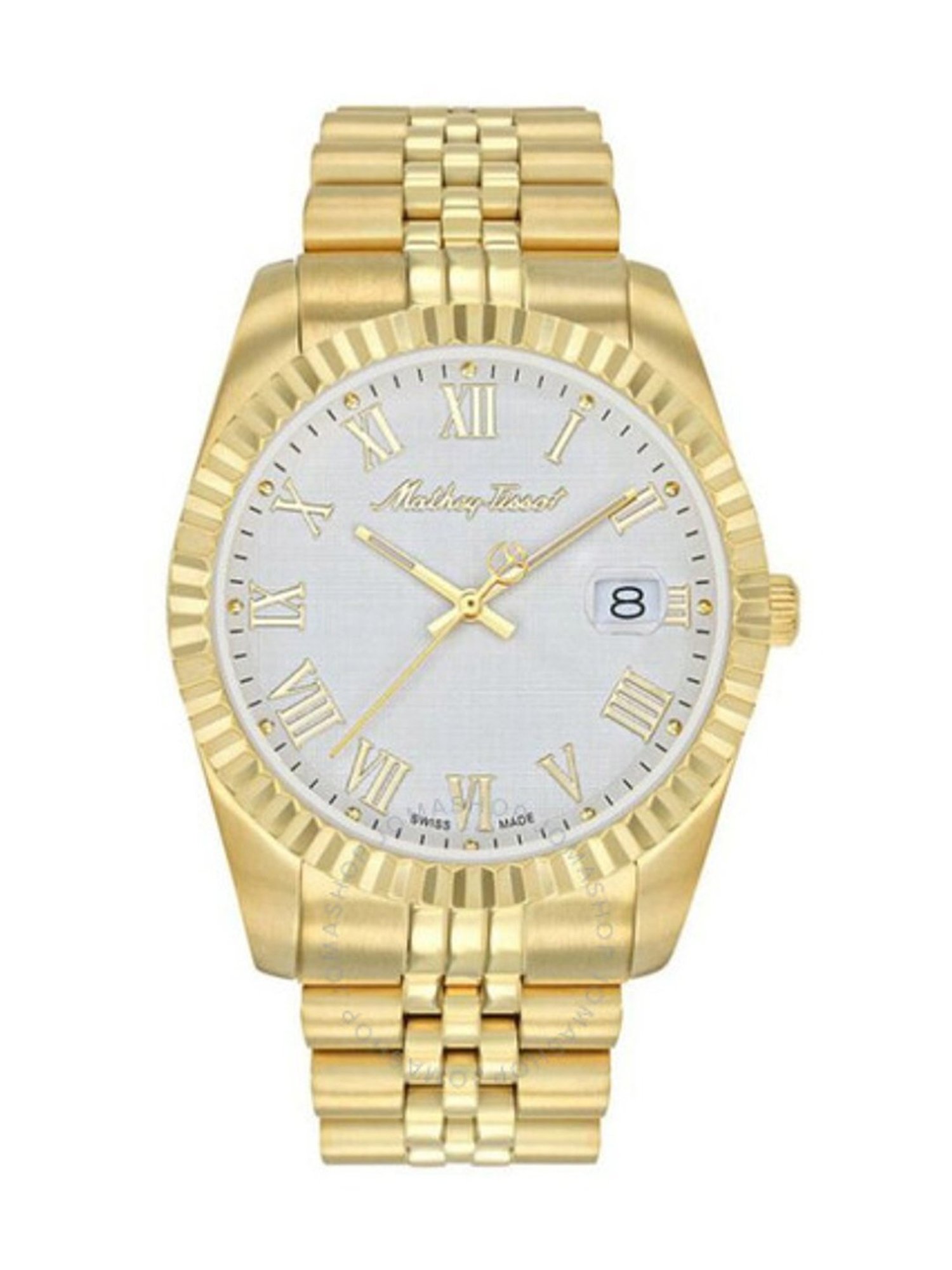 Mathey Tissot H810PBRI Mathy Iii Roman Analog Watch for Men