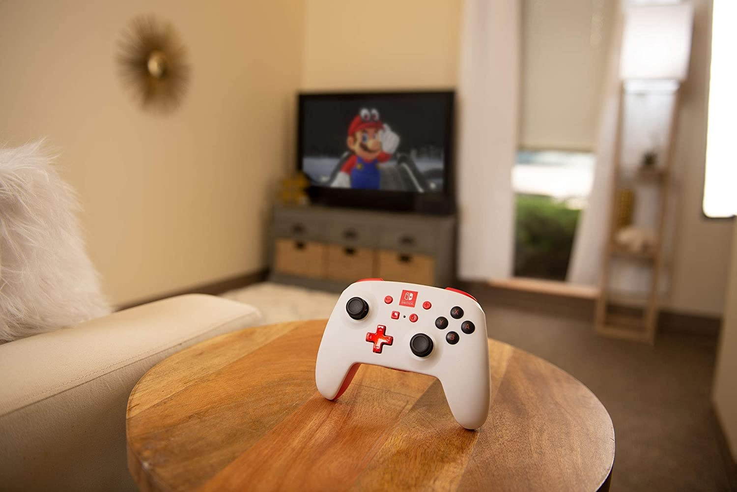 PowerA Enhanced Wireless Controller for Nintendo Switch - White