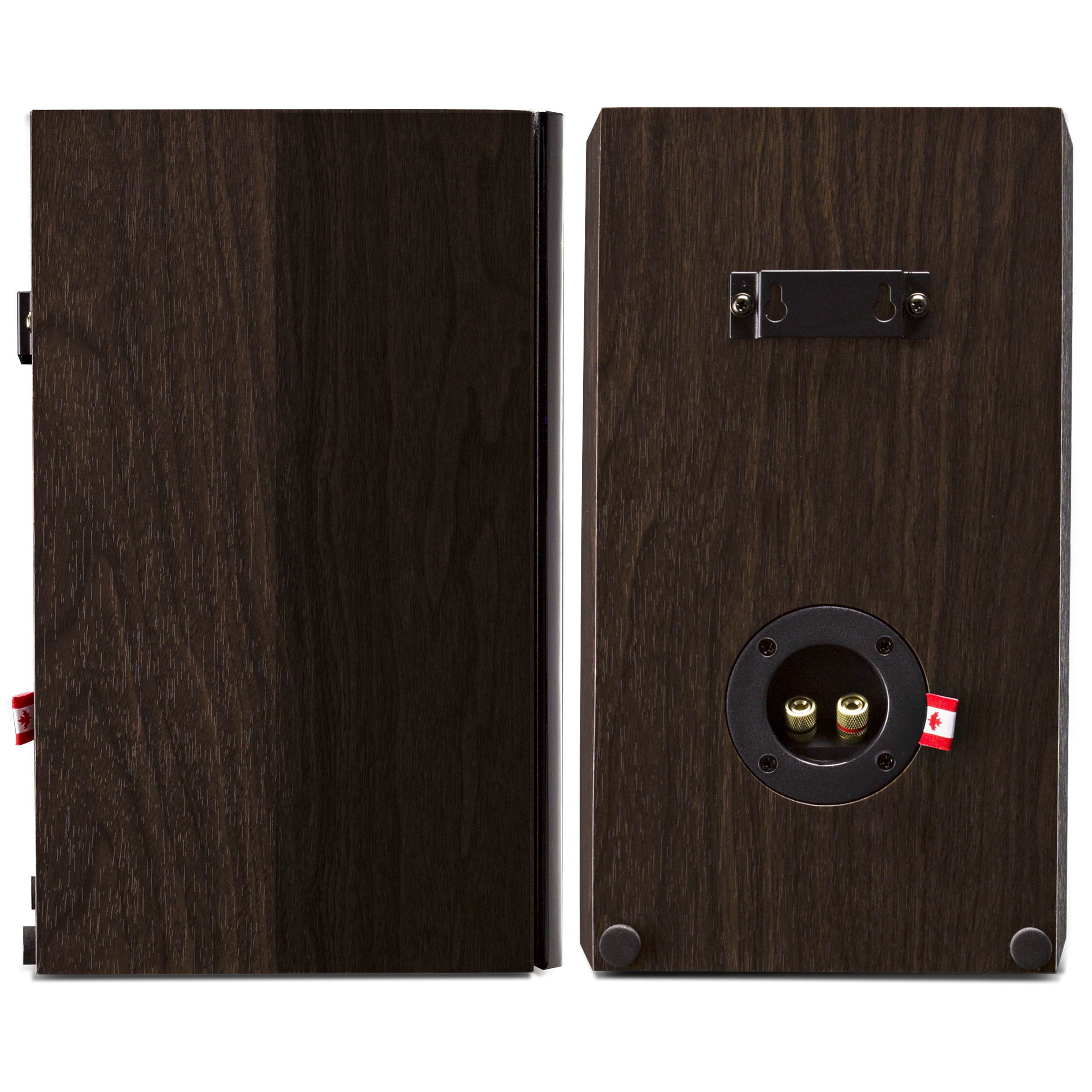 Fluance Signature HiFi Compact Surround Sound Home Theater 5.1 Channel Speaker System including 2-Way Bookshelf, Center Channel, Rear Surround Speakers and DB12 Subwoofer - Natural Walnut (HF51WC)