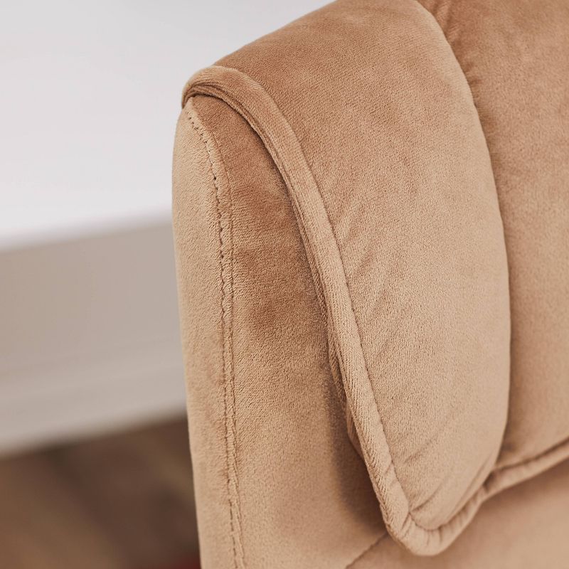 Mesh Sled Base Side Reception Chair with Flip Up Arms Black - Riverstone Furniture