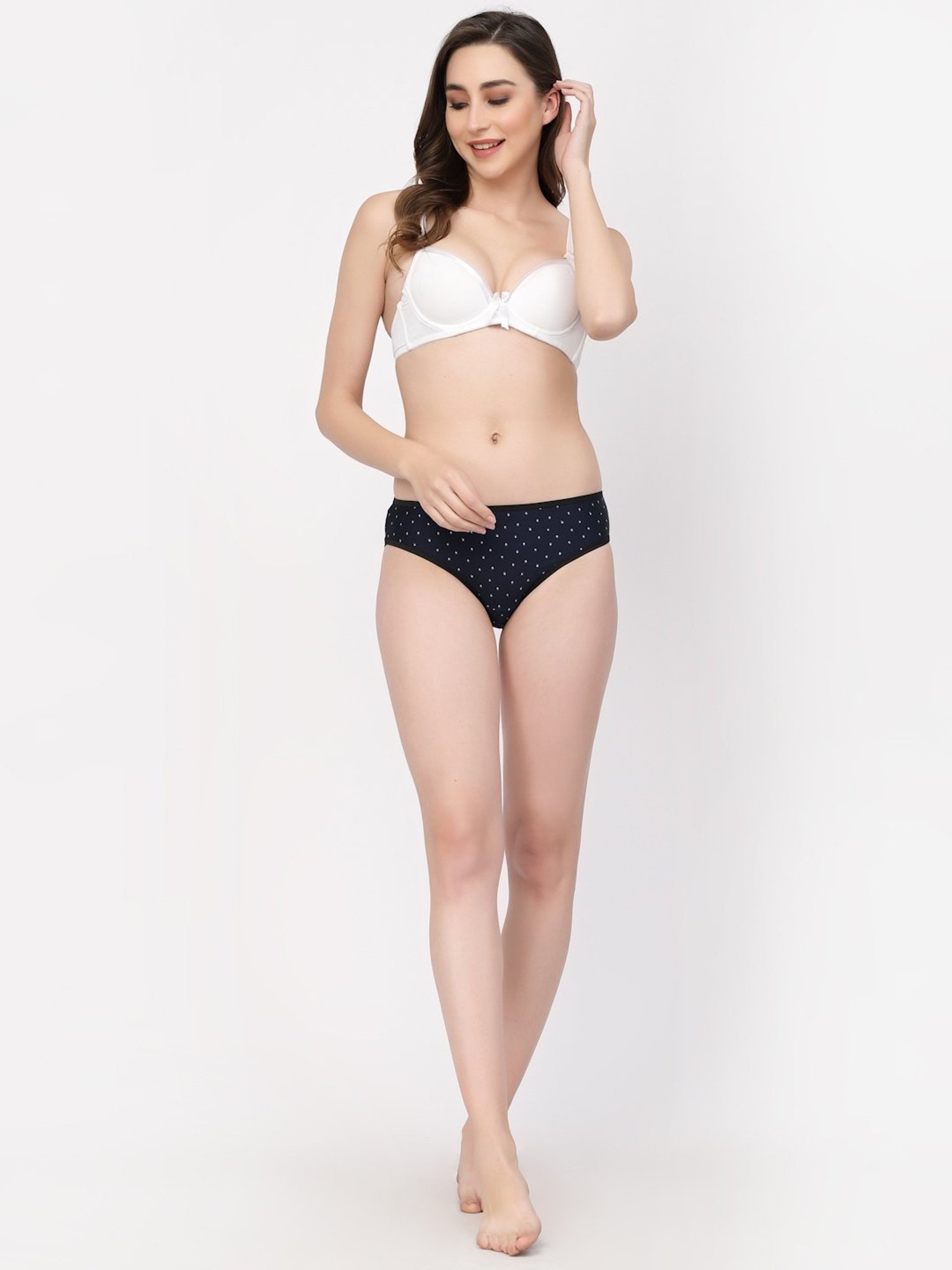 Cukoo Blue Printed Panty