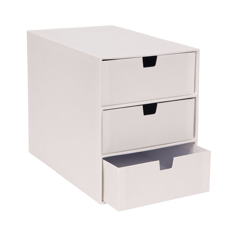 Ingrid 3-Drawer Supply Chest White - Bigso Box of Sweden