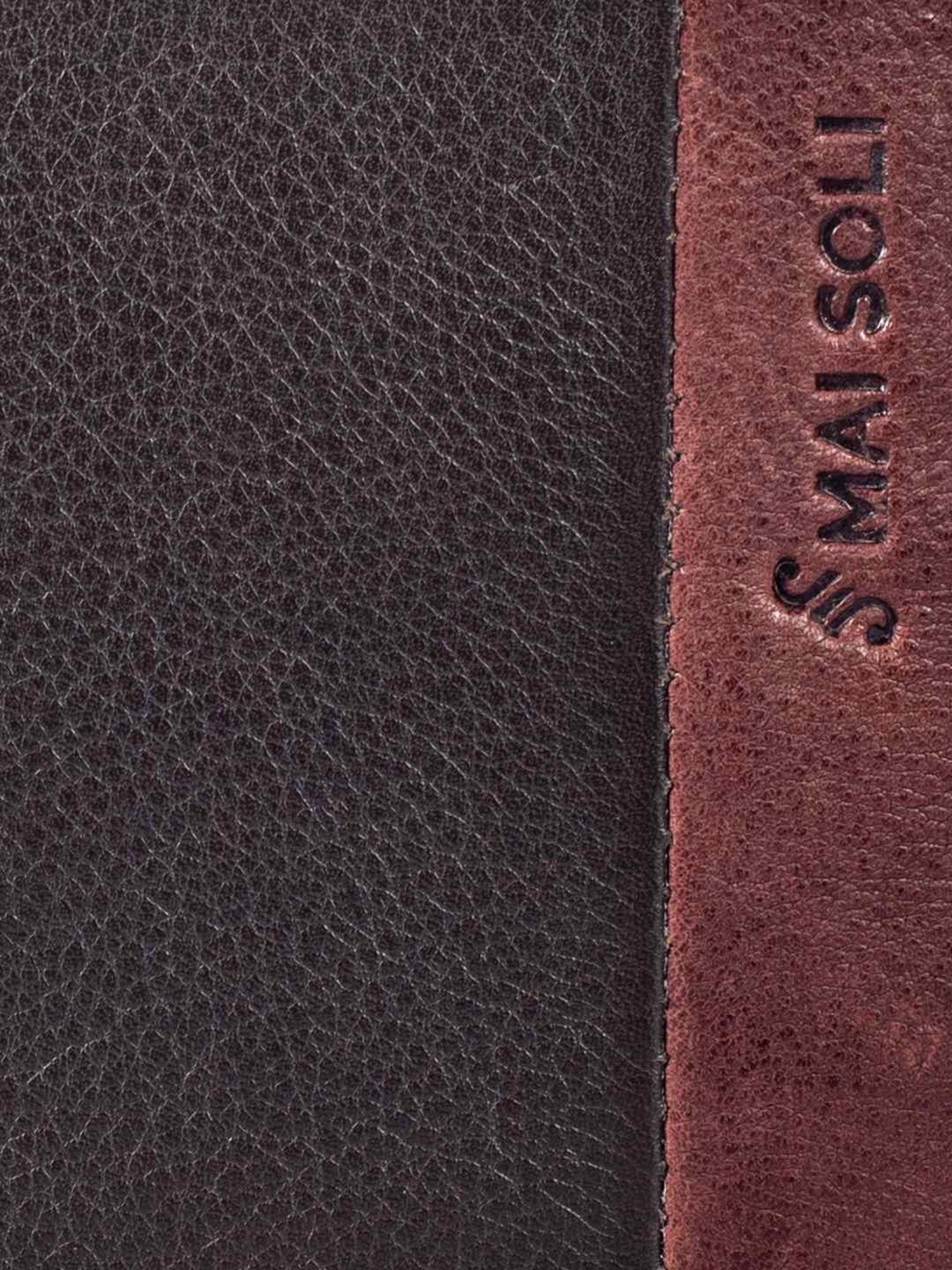 Mai Soli Antique Leather Bi-Fold Wallet for Men
