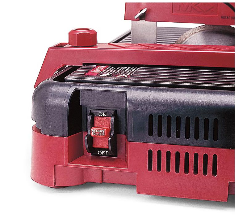 MK Diamond MK-145 0.5 HP 4-1/2 in. Portable Wet Cutting Benchtop Tile Saw